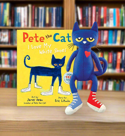 MerryMakers 皮皮貓絨毛玩偶 Pete the Cat Plush Doll