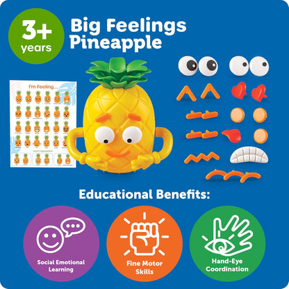 Learning Resources 情緒鳳梨好友 Big Feelings Pineapple