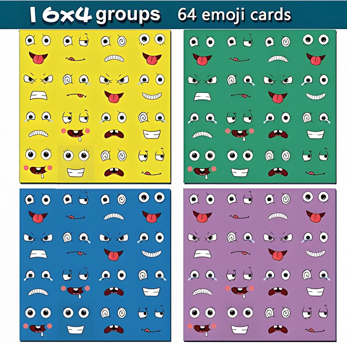 木製表情魔方益智遊戲 Wooden Expression Cube IQ Puzzle