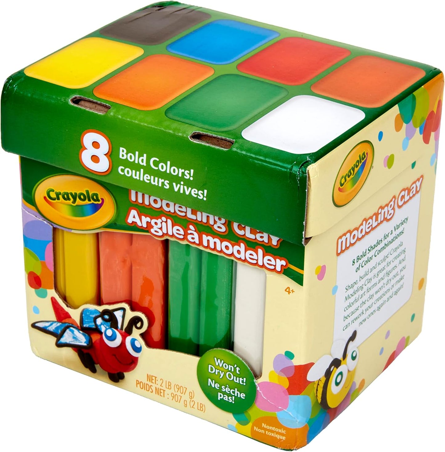 Crayola 鮮色造型黏土2磅套裝 Modeling Clay 2lb Set