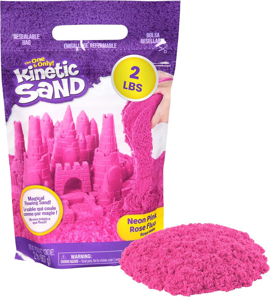 美國Kinetic Sand 粉紅色玩沙 Pink Play Sand 2lbs