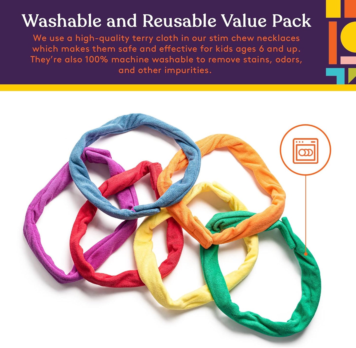 Special Supplies 感統咀嚼項圈 6入組 Chew Necklaces – 6 Pack