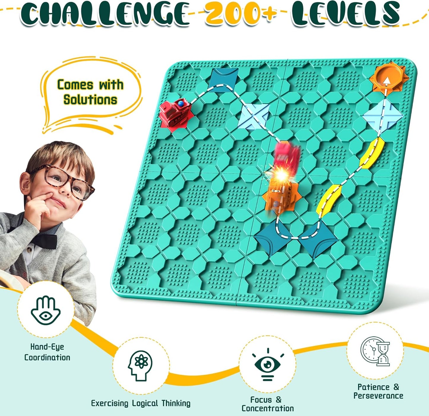 STEM邏輯路徑建構棋 大 STEM Logic Path Builder Big