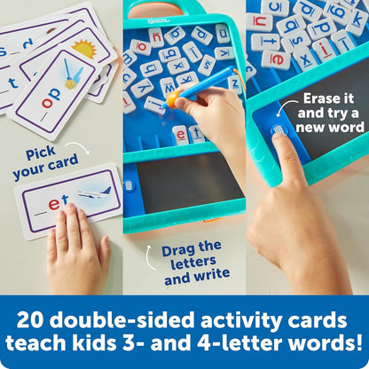 Learning Resources 磁性單字建構組 Magnetic Word Builder