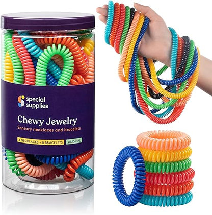 Special Supplies 感統咀嚼飾品 16件組 Chewy Jewelry Set - 16 Pack