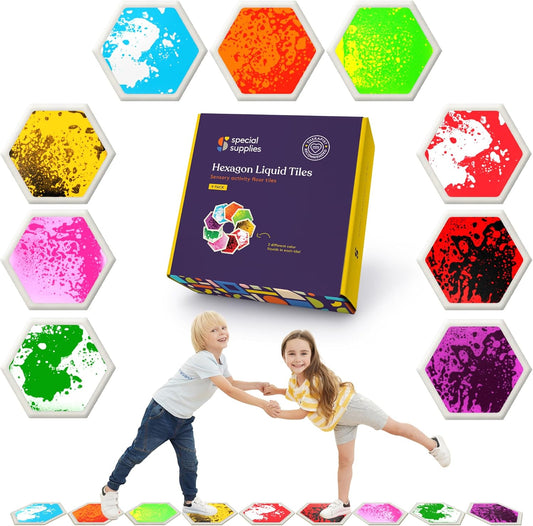 Special Supplies 六角形液體感統地墊 Hexagon Liquid Floor Tiles