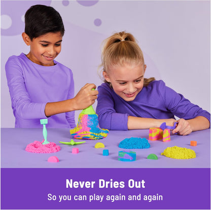 美國Kinetic Sand Squish N’ Create 創作遊戲組 Playset