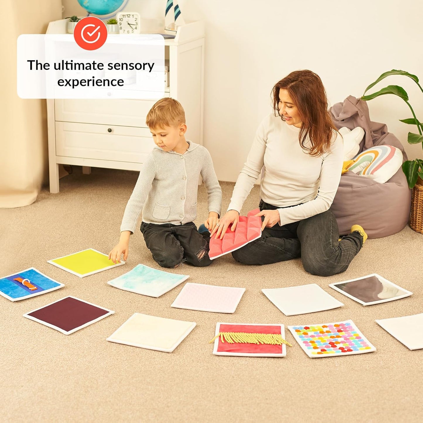 ODOXIA 12合1 兒童感統牆面板 12-in-1 Sensory Wall Panels Set 4
