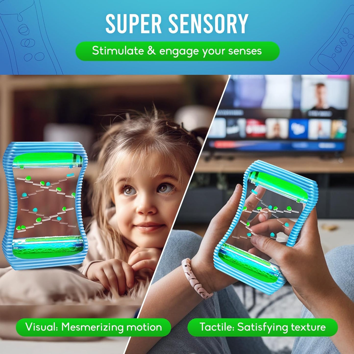 BUNMO 液體流光紓壓計時器 Liquid Motion Bubbler Sensory Timer