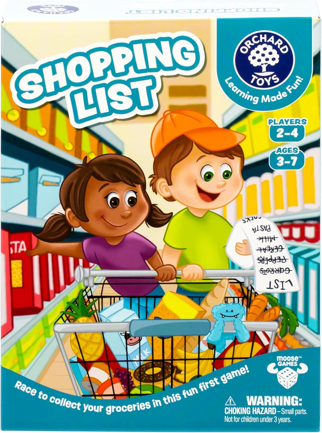 ORCHARD TOYS 購物清單記憶遊戲 Shopping List Game