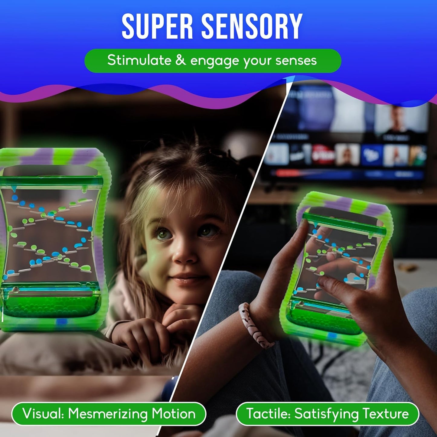 BUNMO 液體流光紓壓計時器 Liquid Motion Bubbler Sensory Timer