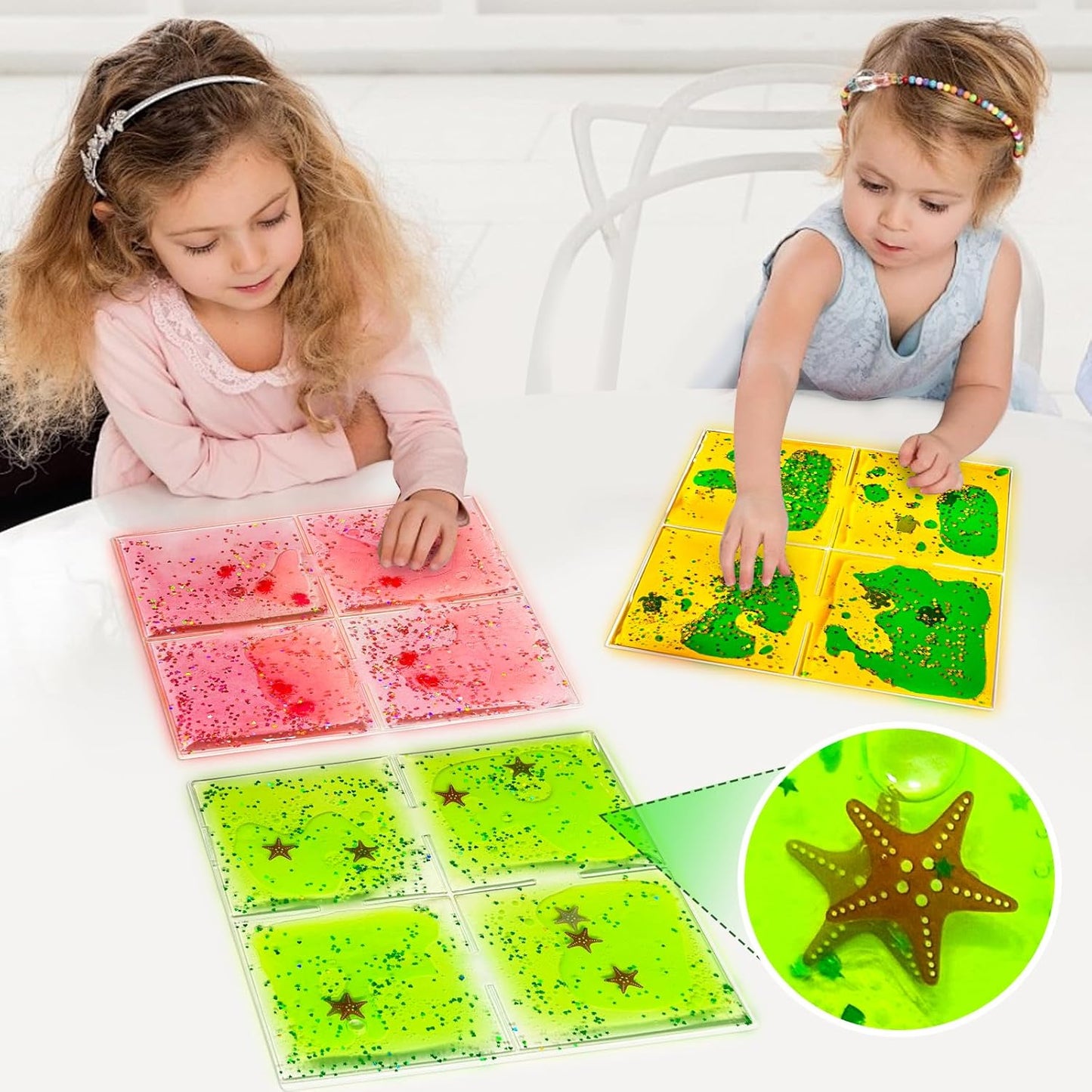 海洋感統軟膠地墊9入組 Ocean Sensory Gel Tiles｜9-Pack