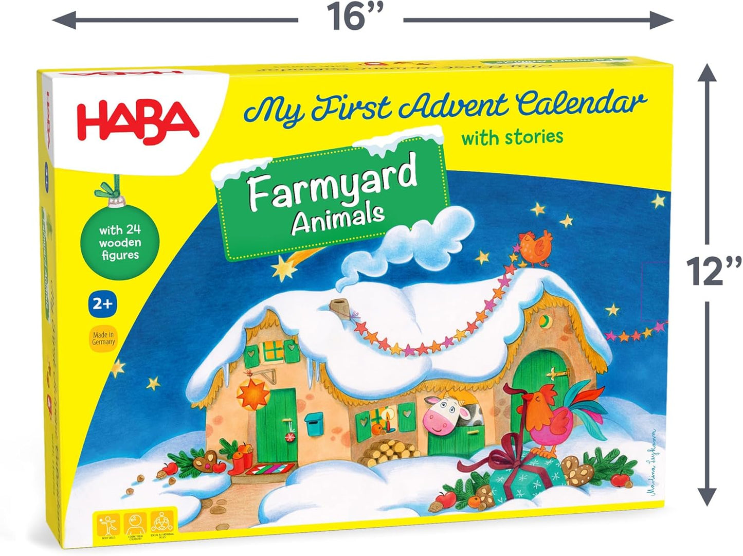 HABA 我的第一個聖誕倒數月曆 - 農場主題 My First Advent Calendar Farmyard Themed