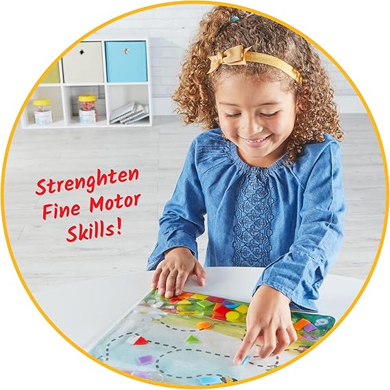 顏色與形狀感官探索墊 hand2mind Colors & Shapes Sensory Pad