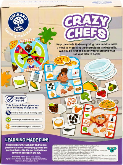 ORCHARD TOYS 瘋狂小廚神遊戲 Crazy Chefs Game