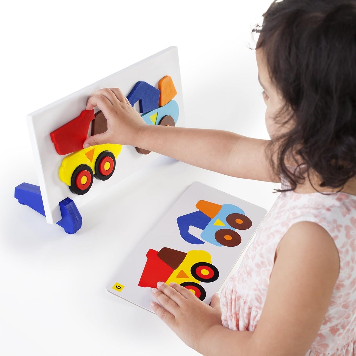 Guidecraft 工程車磁力配對遊戲 Construction Truck Sort & Match