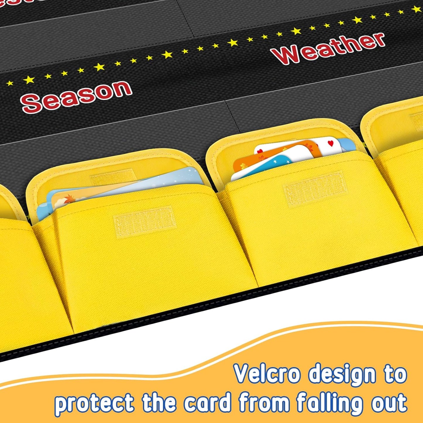 兒童月曆天氣學習圖表 Calendar & Weather Pocket Chart