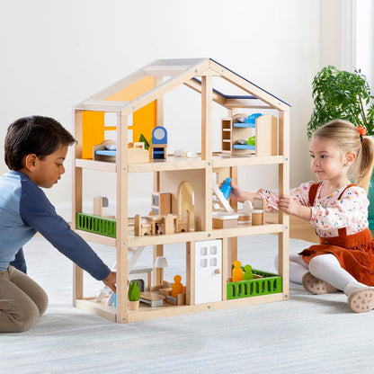 Guidecraft 現代風三層娃娃屋 Modern Home Dollhouse