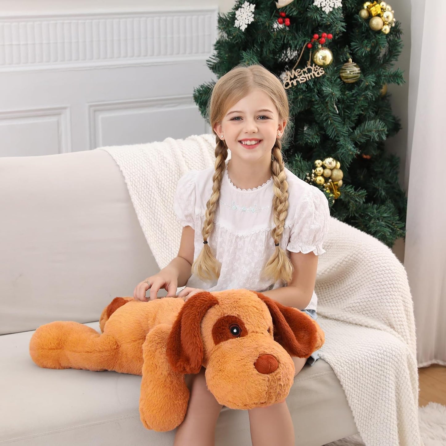 5磅加壓安撫狗狗玩偶 5lbs Weighted Dog Plush