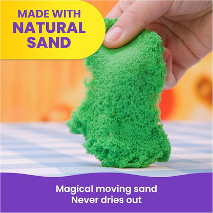 美國Kinetic Sand 動力沙披薩烤箱遊戲組 SquishPizza Rising Pizza Oven Playset