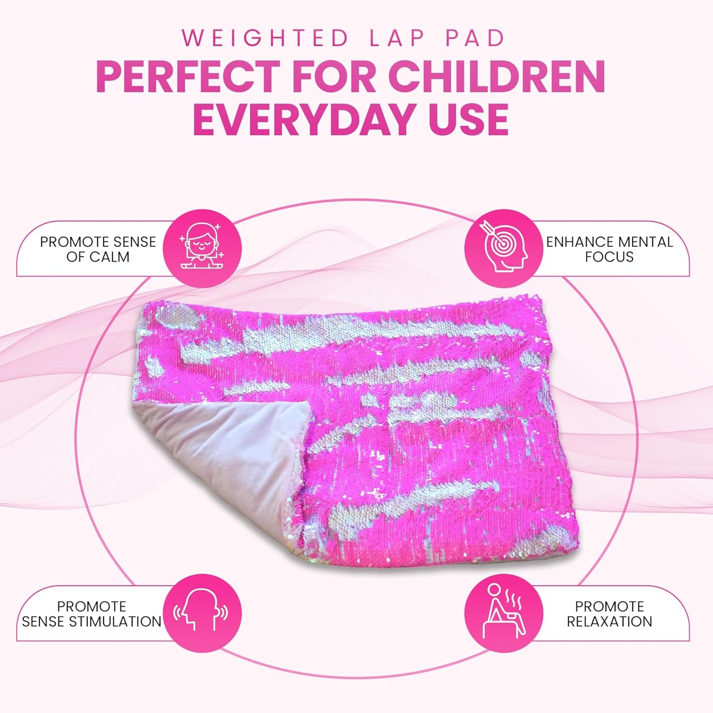 SENSORY4U 5磅感統加壓墊  5lbs Weighted Lap Pad