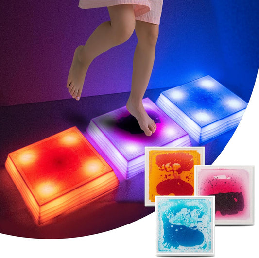 Art3d 互動變色地磚（3入組）Sensory Tiles (3-Pack)