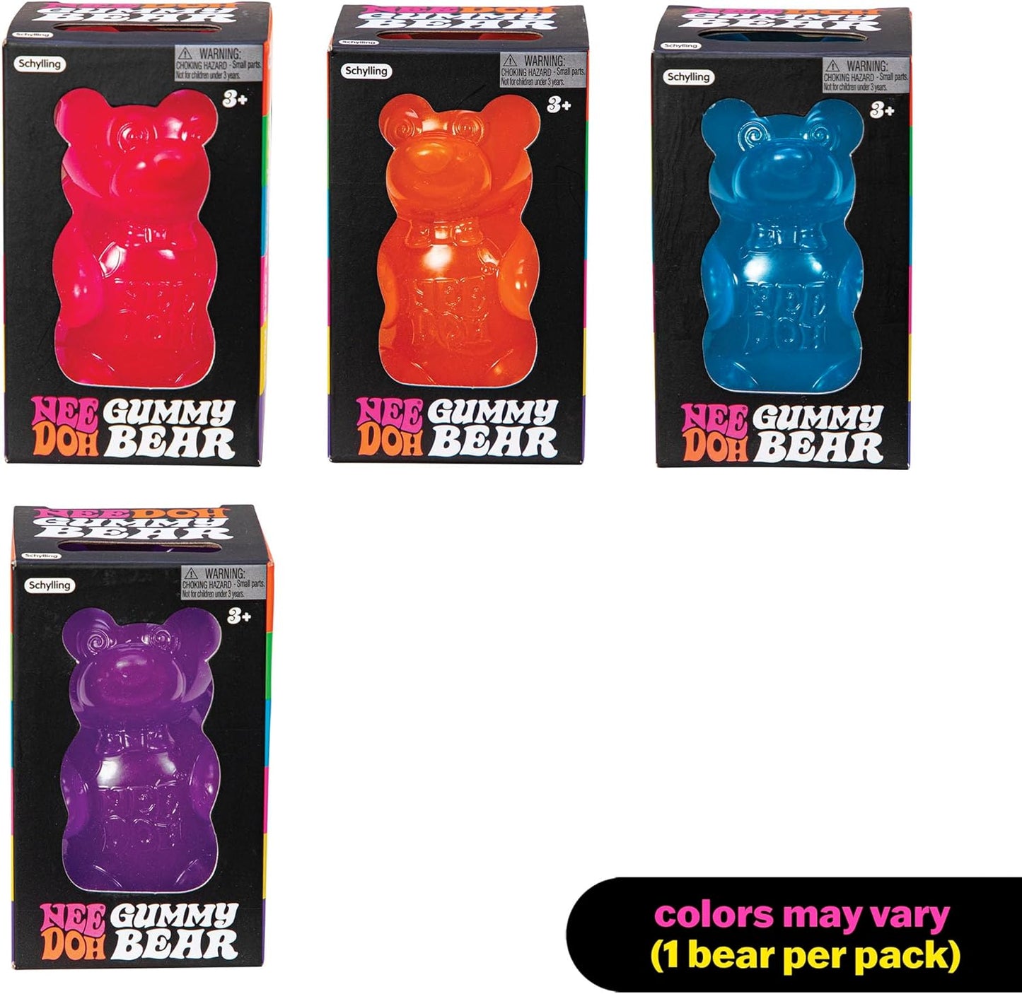 NeeDoh 軟糖熊 Gummy Bear