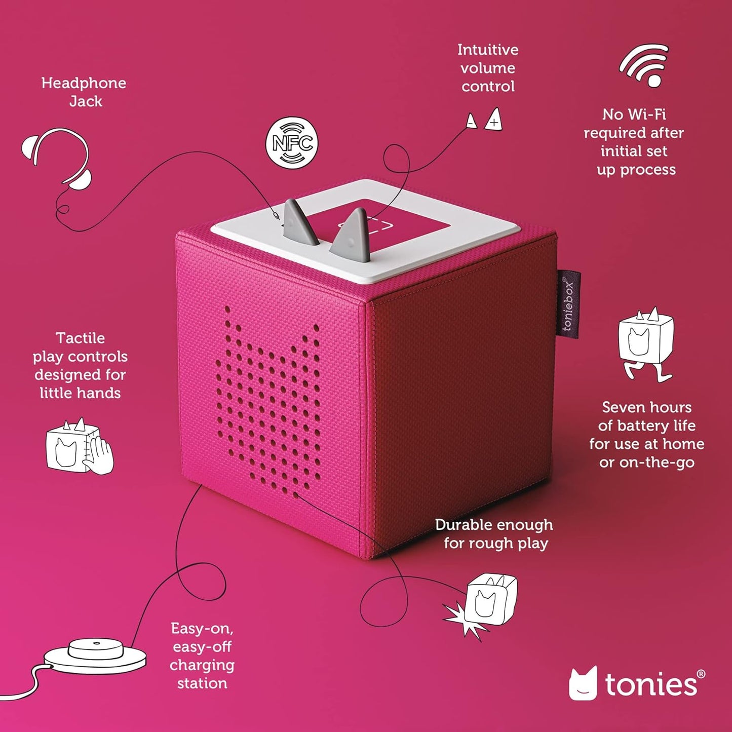 Toniebox 音頻播放器 迪士尼公主系列  Audio Starter Disney Princess