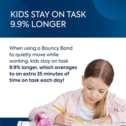 Bouncyband 彈力桌腳帶 10組入 Desk Bands 10PCS