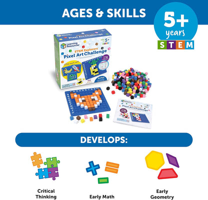 Learning Resources 像素藝術挑戰組 STEM Explorers Pixel Art Challenge
