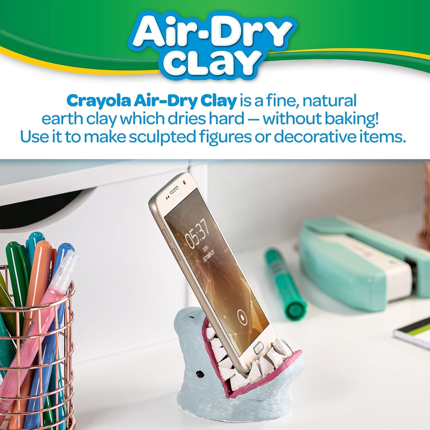 Crayola 白色風乾黏土25磅裝 Air Dry Clay 25lb Pack