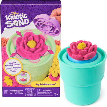 美國Kinetic SquishBlossom 魔法花朵玩沙組