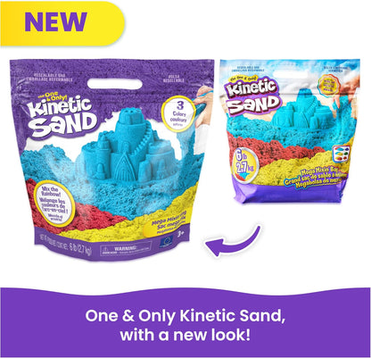 美國Kinetic Sand 彩色動力沙 6lbs Mega Mixin’ Bag