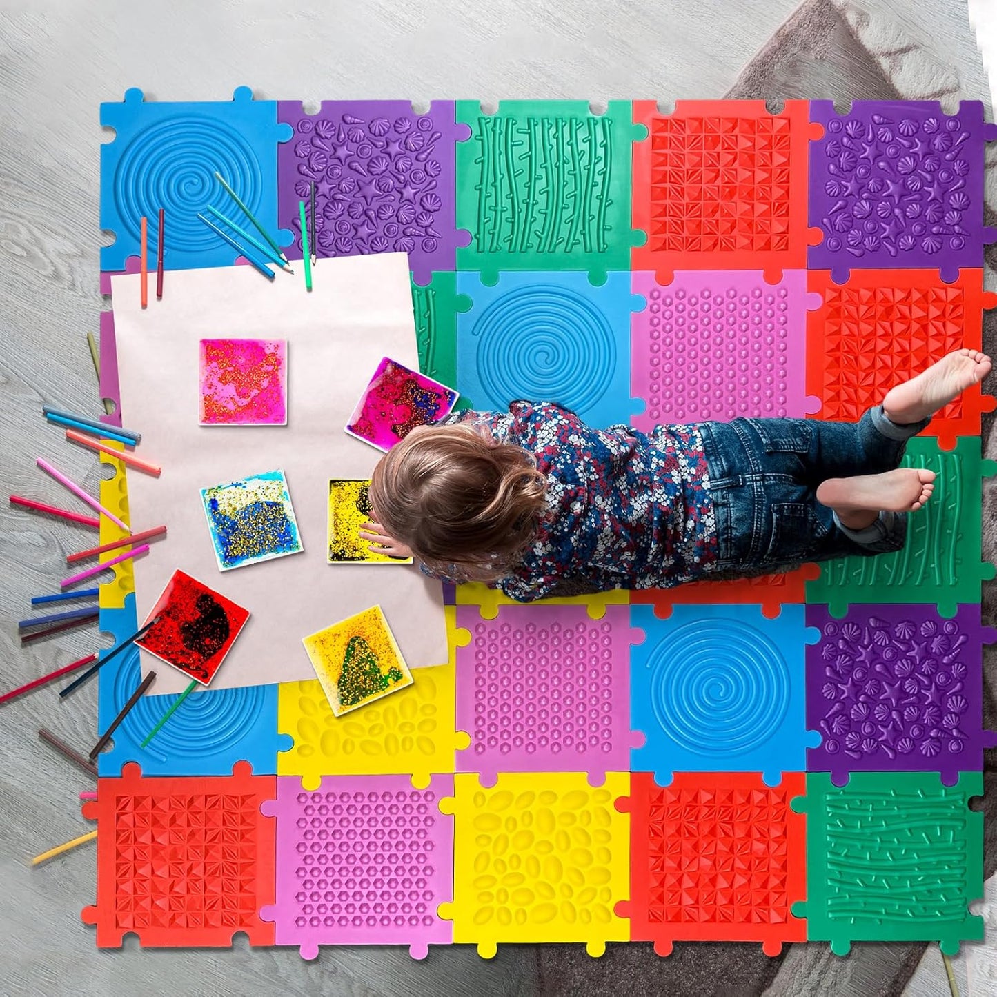 感統地墊12入組 Multi-Layer Sensory Mat 12-Pack