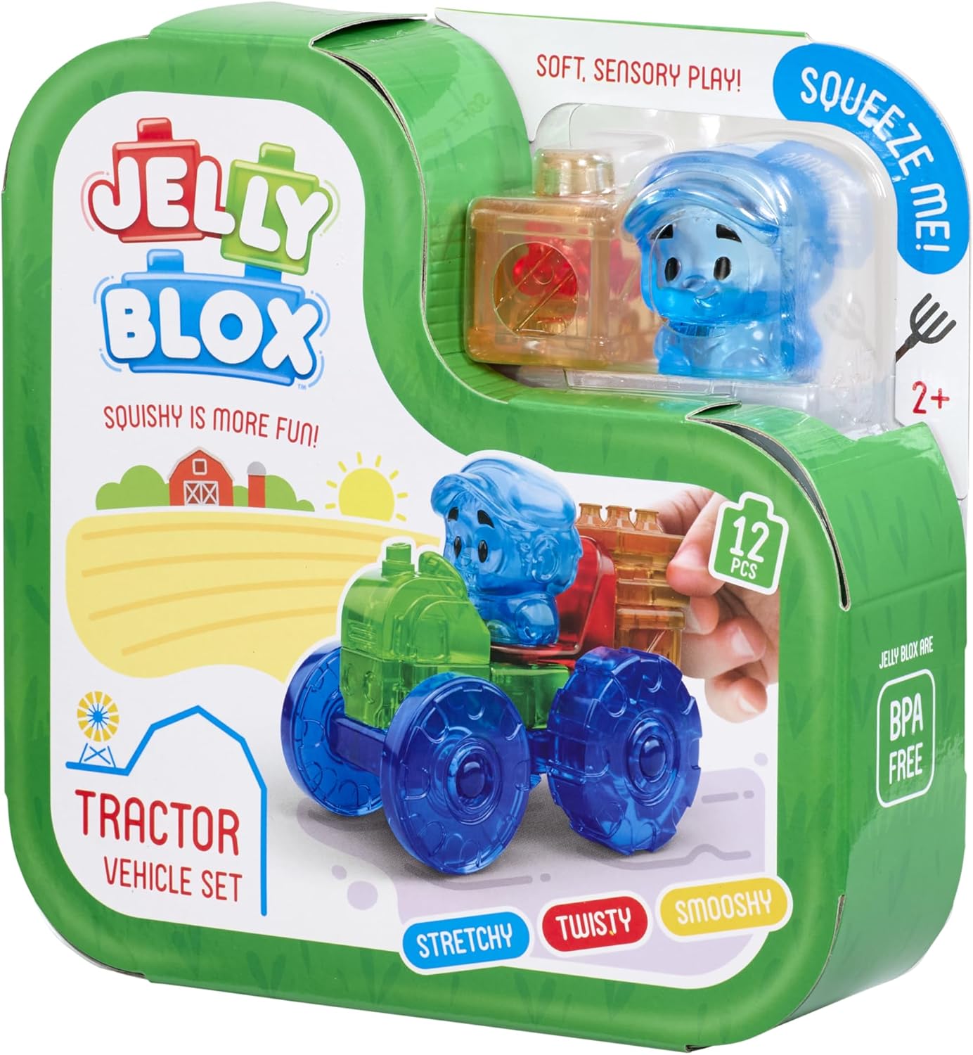 Jelly Blox 拖拉機積木組 Tractor Set Building Blocks
