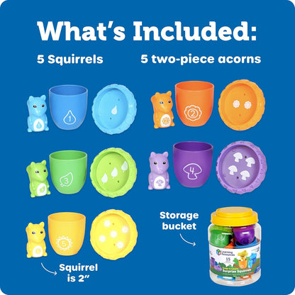 Learning Resources 拼拼樂驚喜松鼠 Snap-n-Learn Surprise Squirrels