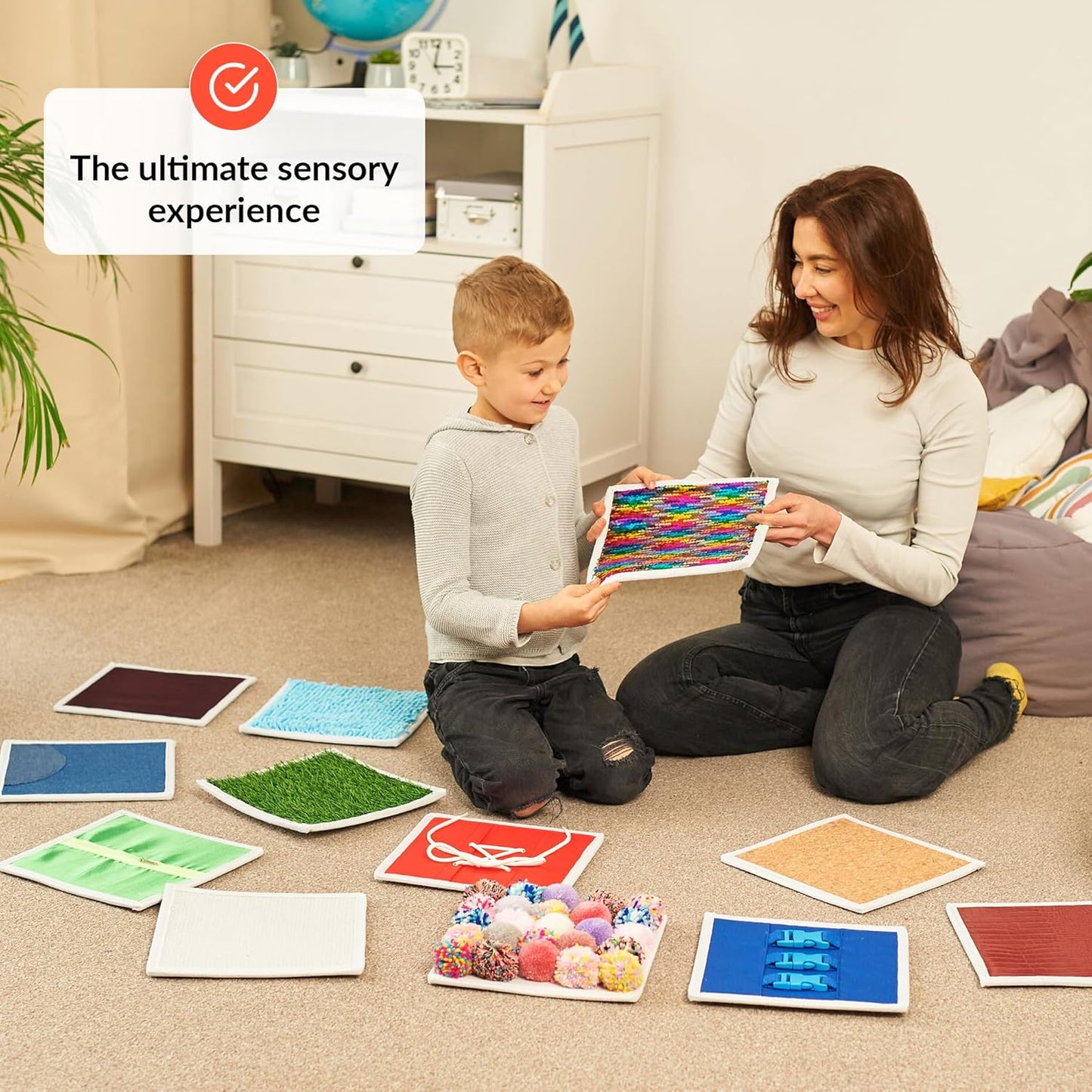 ODOXIA 12合1 兒童感統牆面板 12-in-1 Sensory Wall Panels Set 3