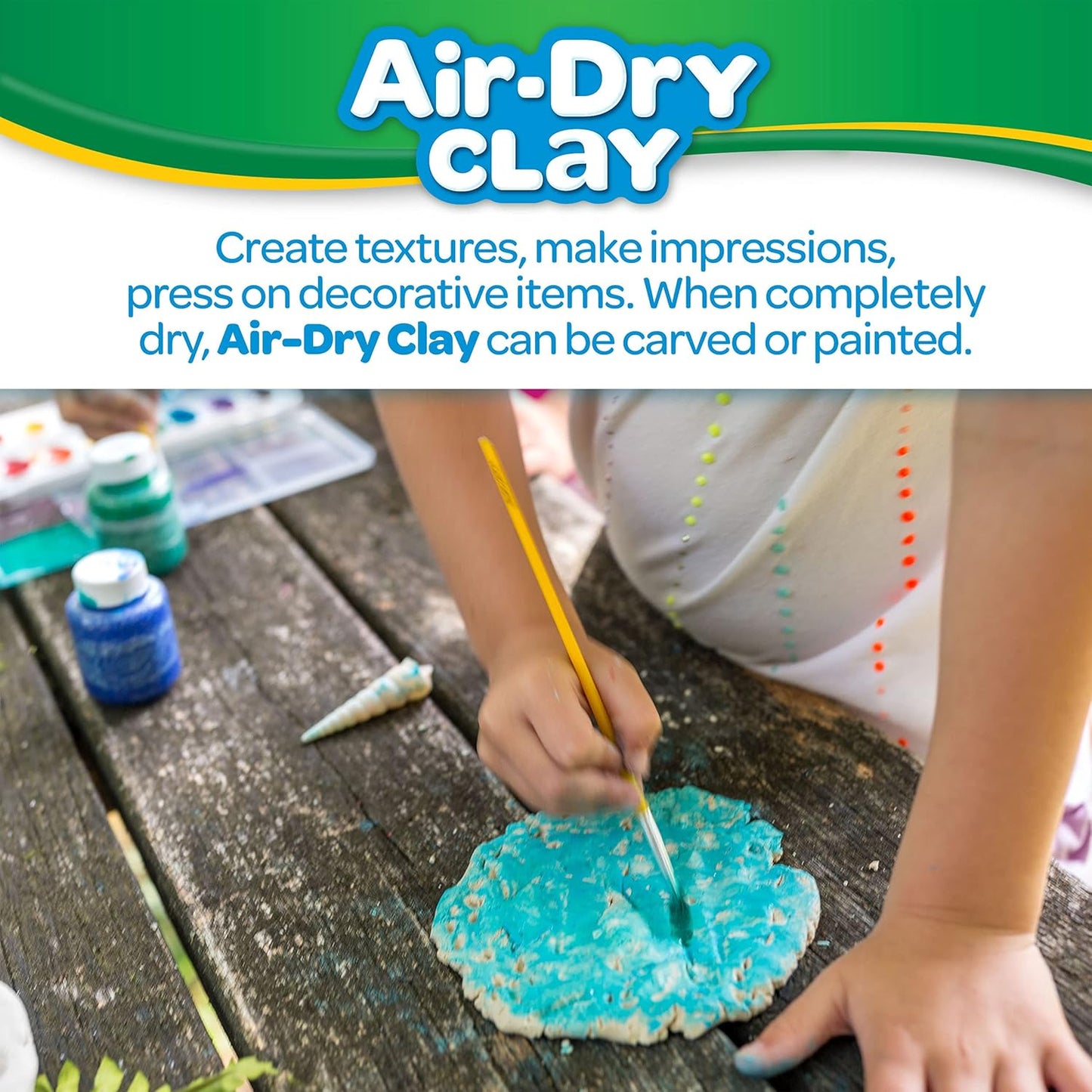 Crayola 白色風乾黏土25磅裝 Air Dry Clay 25lb Pack