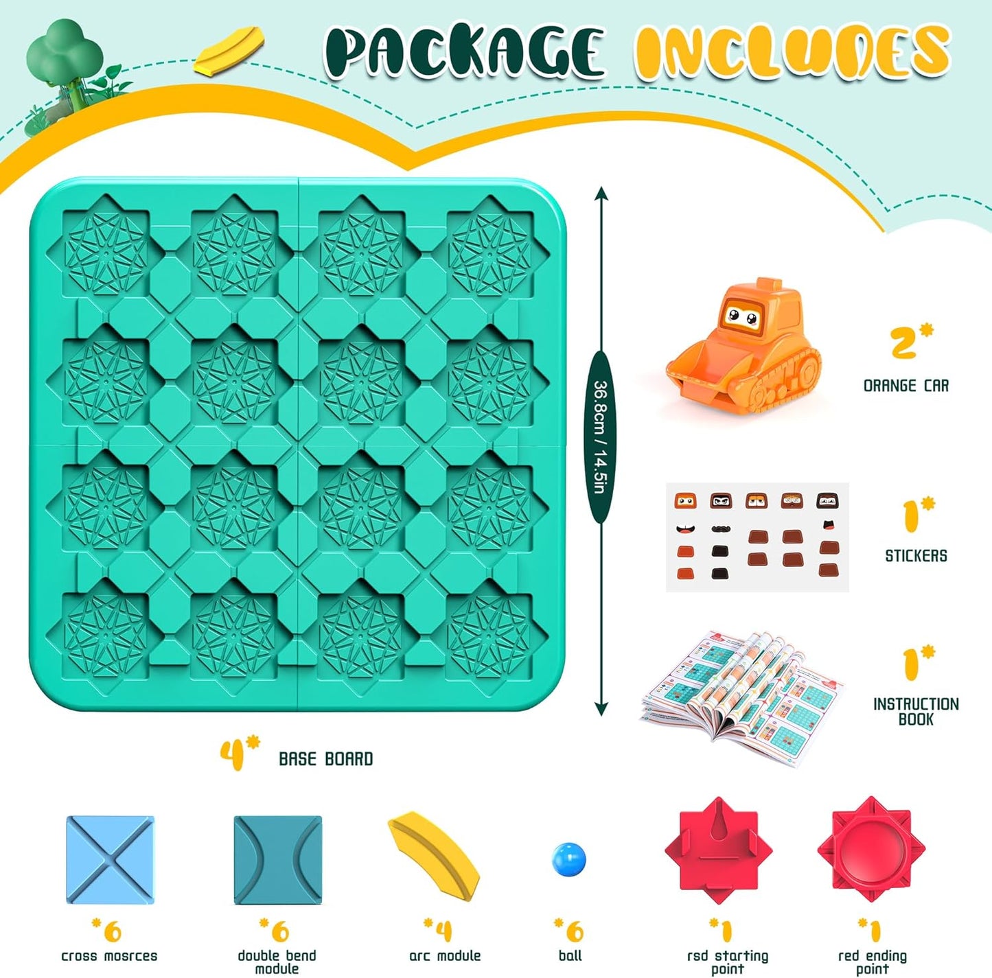 STEM邏輯路徑建構棋 小 STEM Logic Path Builder Small