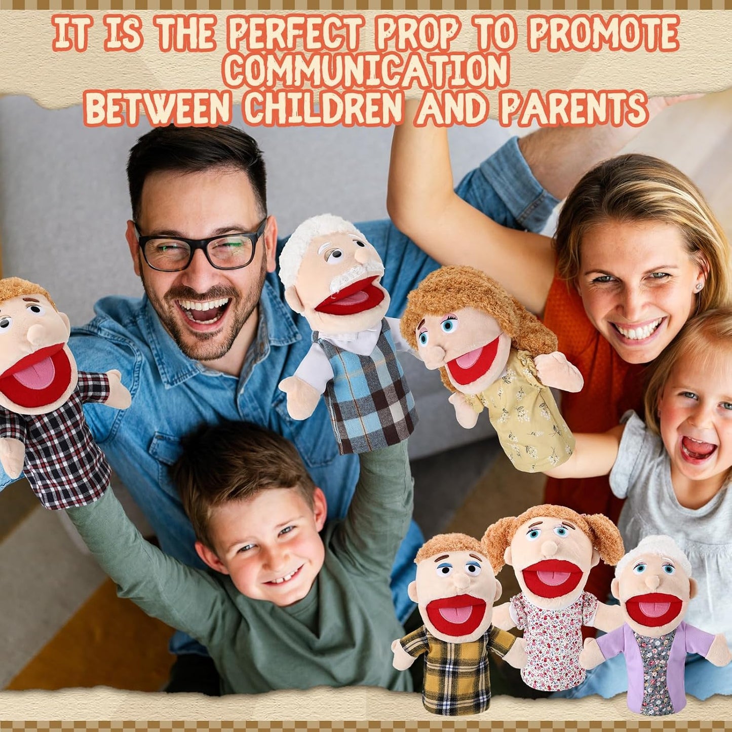 家庭手偶套裝 Family Hand Puppets