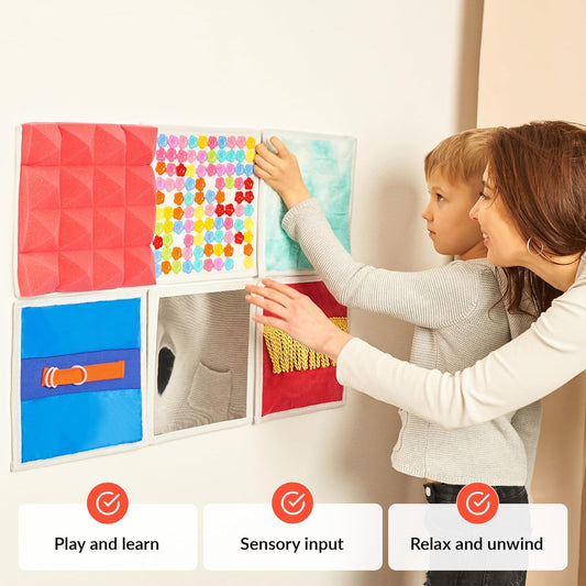 ODOXIA 兒童感統牆面板 Sensory Wall Panels for Kids Set 2