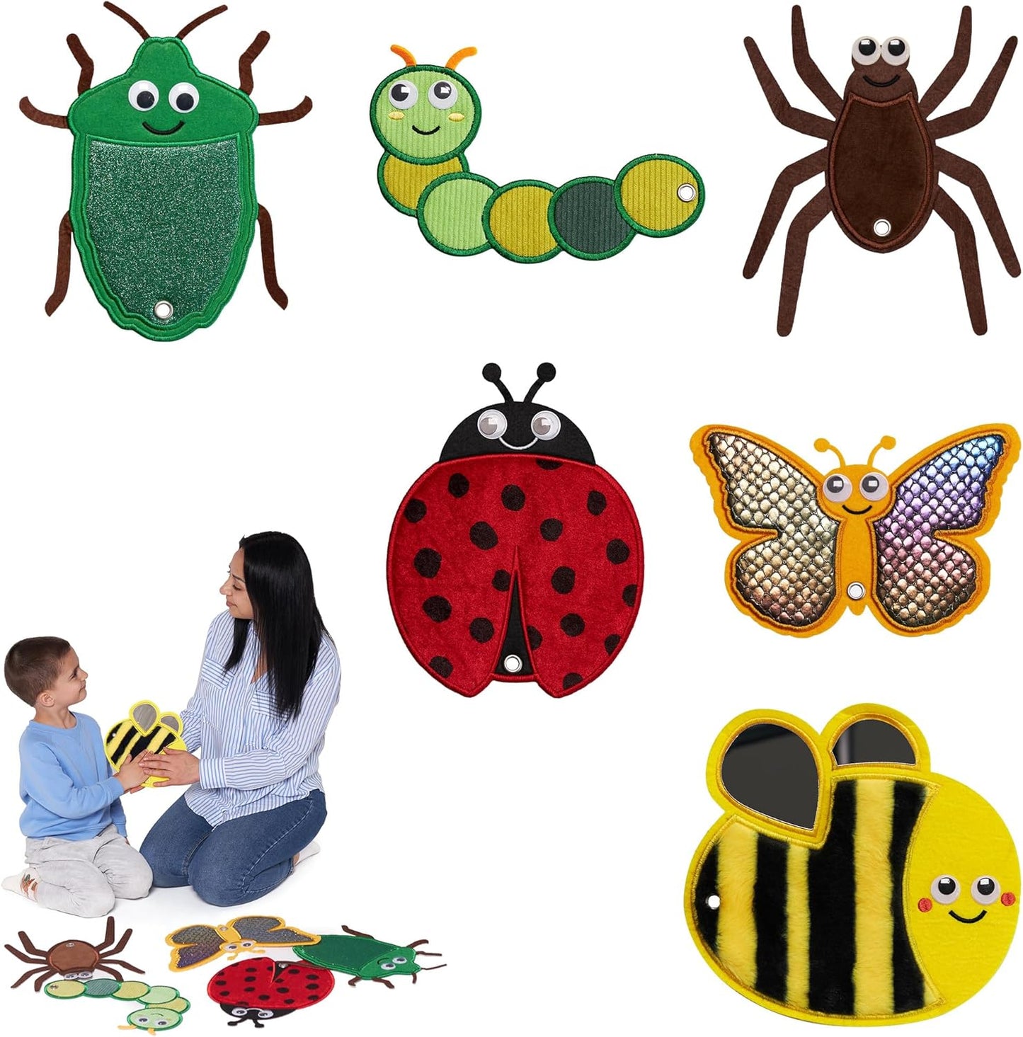 ODOXIA 昆蟲感官地墊 6件裝 Sensory Mats (Insect) 6pcs