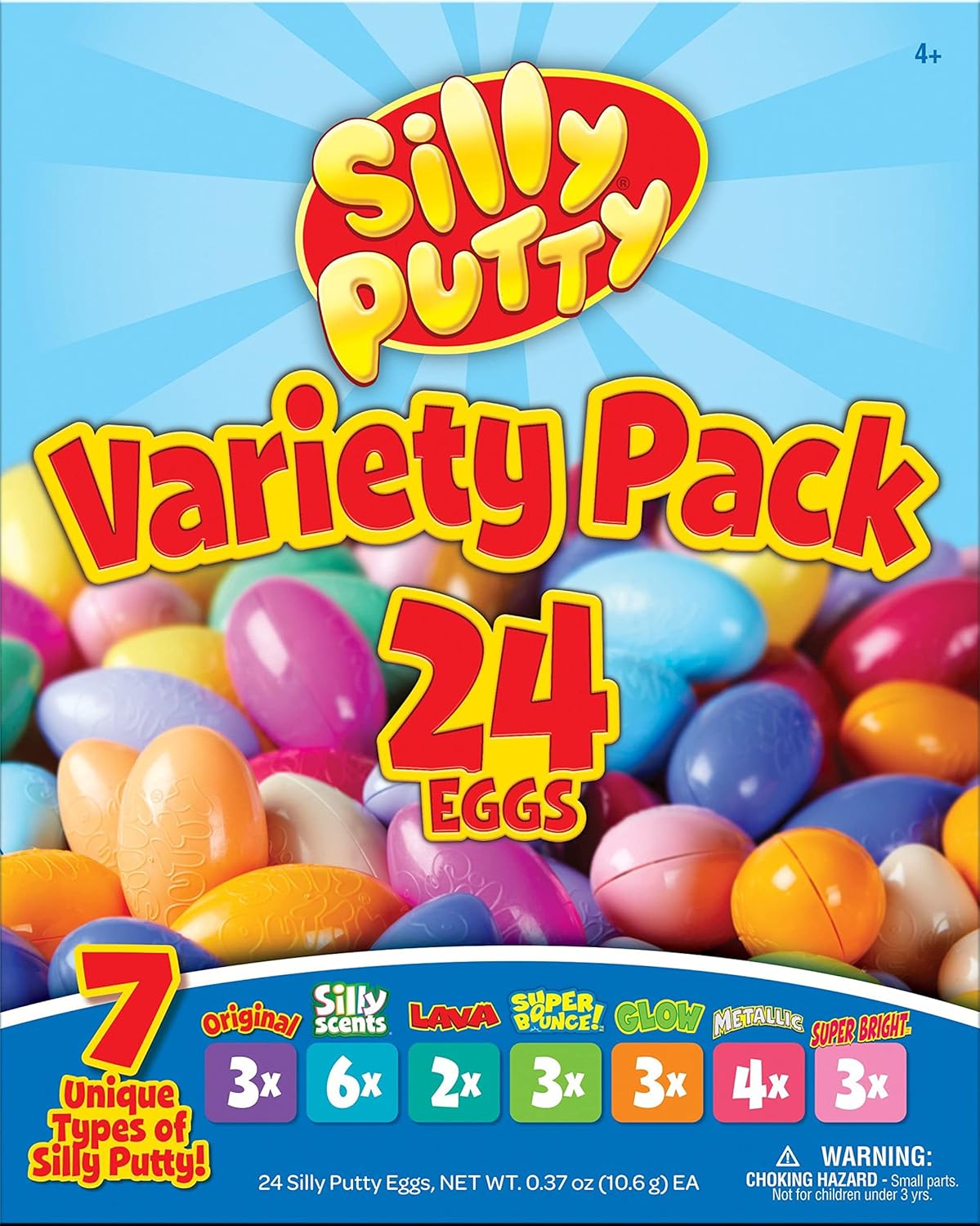 Crayola 趣味造型土24件組 Silly Putty 24-Pack