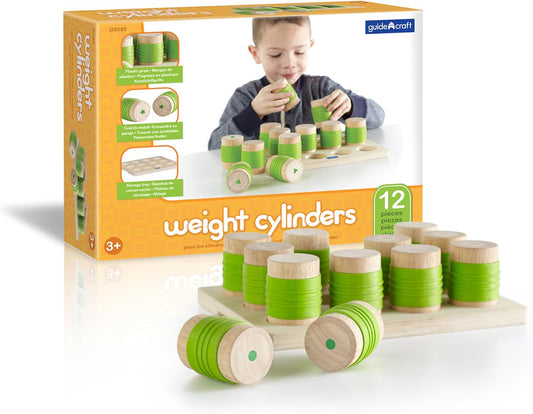 Guidecraft 重量筒配對遊戲 Weight Cylinders
