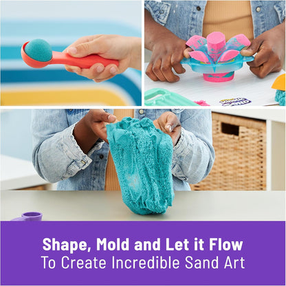 美國Kinetic Sand Ultimate Sandisfying 創意造型玩沙組