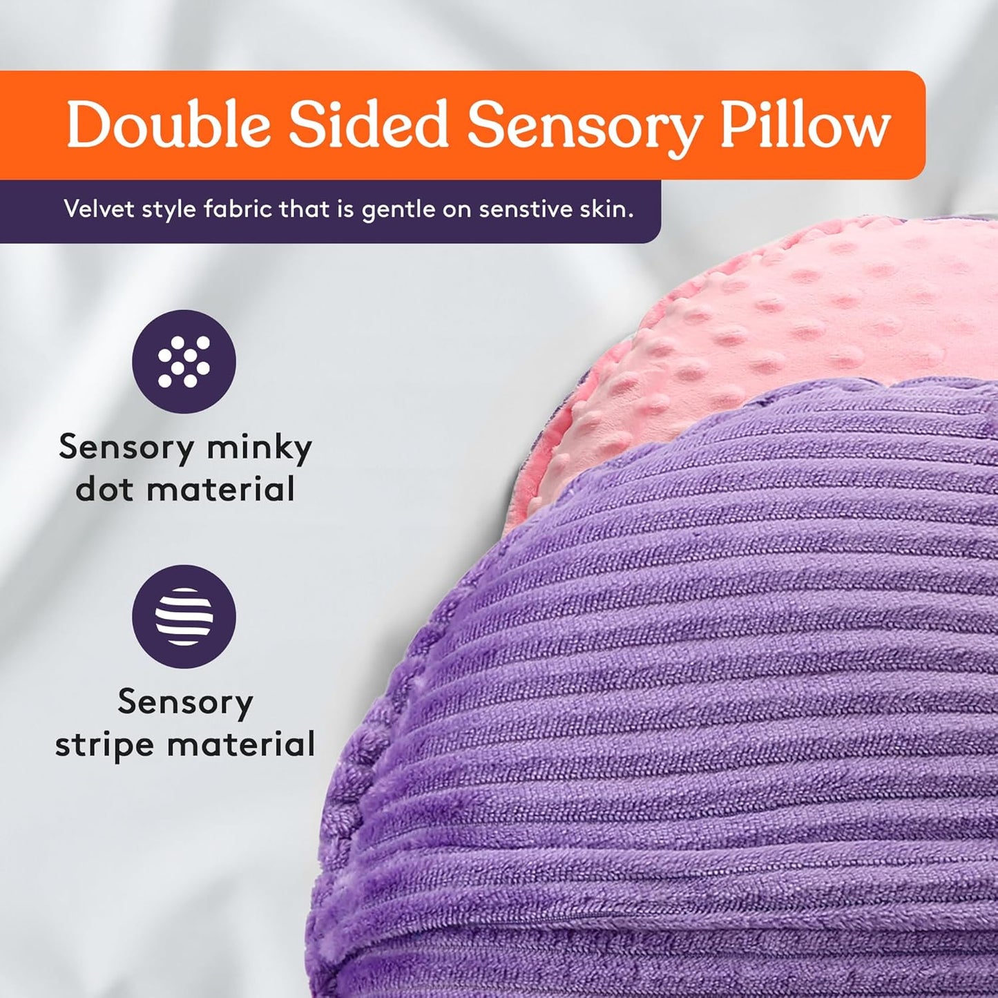 Special Supplies 震動感壓枕（粉紫款） Vibrating Sensory Pillow - Pink-Purple