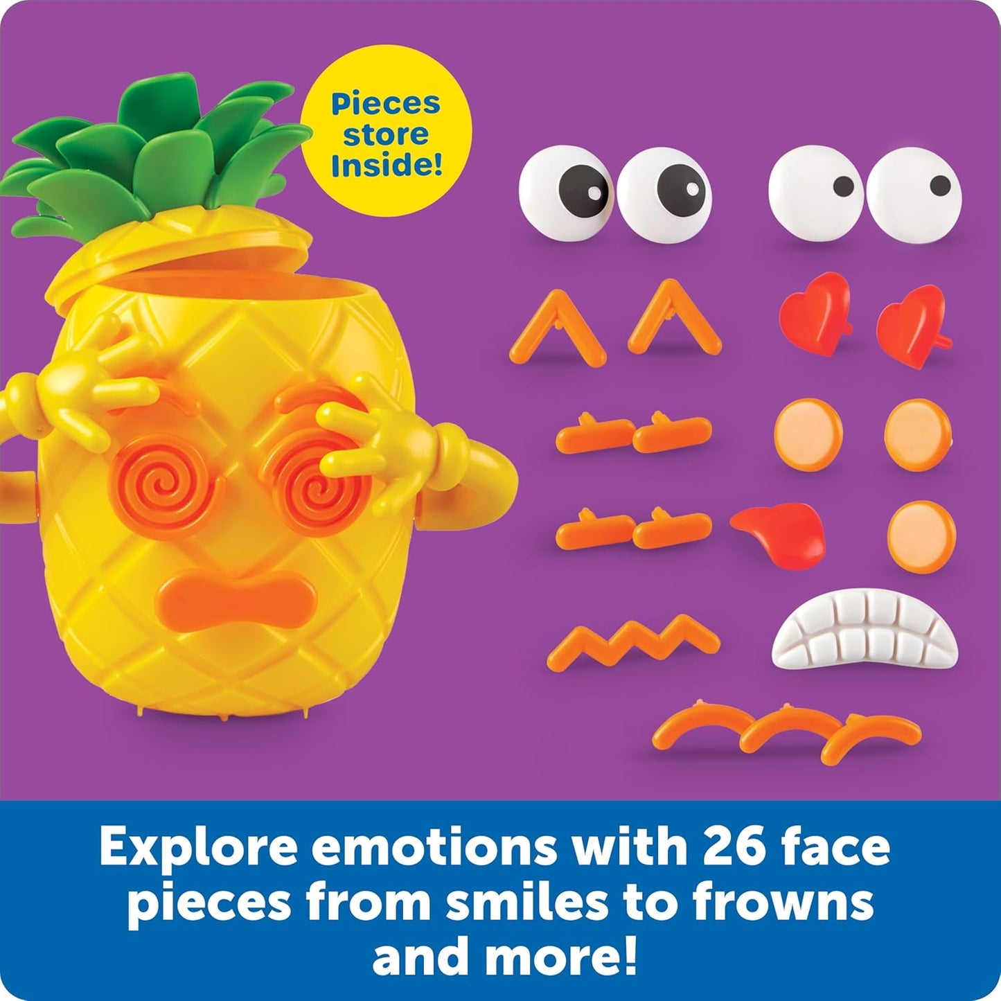 Learning Resources 情緒鳳梨好友 Big Feelings Pineapple