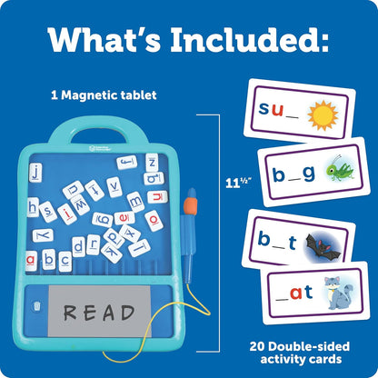 Learning Resources 磁性單字建構組 Magnetic Word Builder