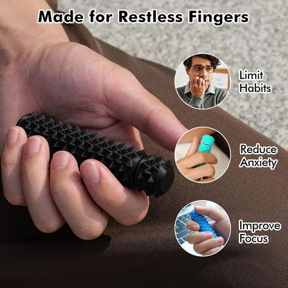 LESONG 旋轉尖刺減壓器 4入組 Rotating Spiky Grippie 4-Pack