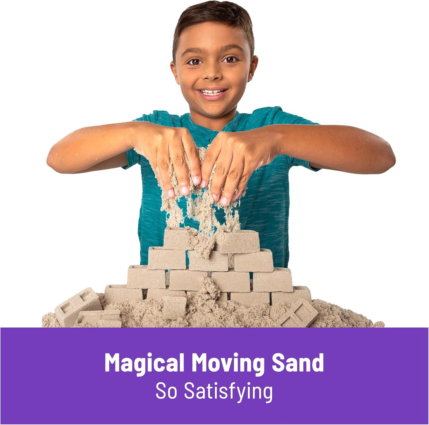 美國Kinetic Sand 工程工地摺疊沙盒遊戲組 Construction Site Folding Sandbox